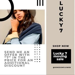 Lucky 7 Moving 🚛 Sale going LIVE in 77 minutes ⏲